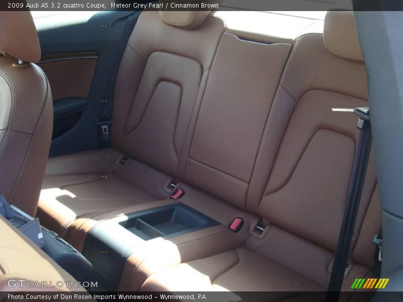 Meteor Grey Pearl / Cinnamon Brown 2009 Audi A5 3.2 quattro Coupe