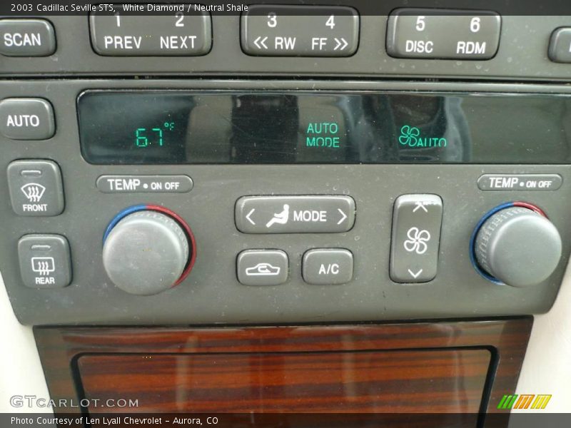 White Diamond / Neutral Shale 2003 Cadillac Seville STS