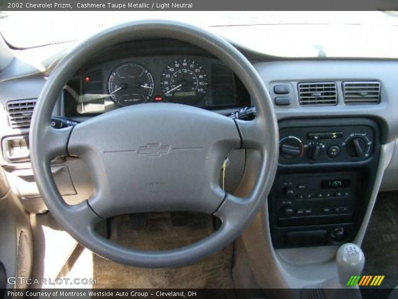 Cashmere Taupe Metallic / Light Neutral 2002 Chevrolet Prizm