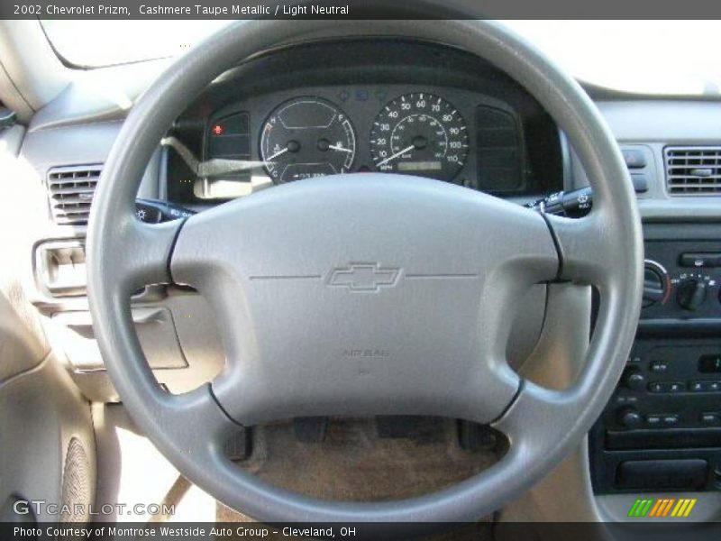 Cashmere Taupe Metallic / Light Neutral 2002 Chevrolet Prizm