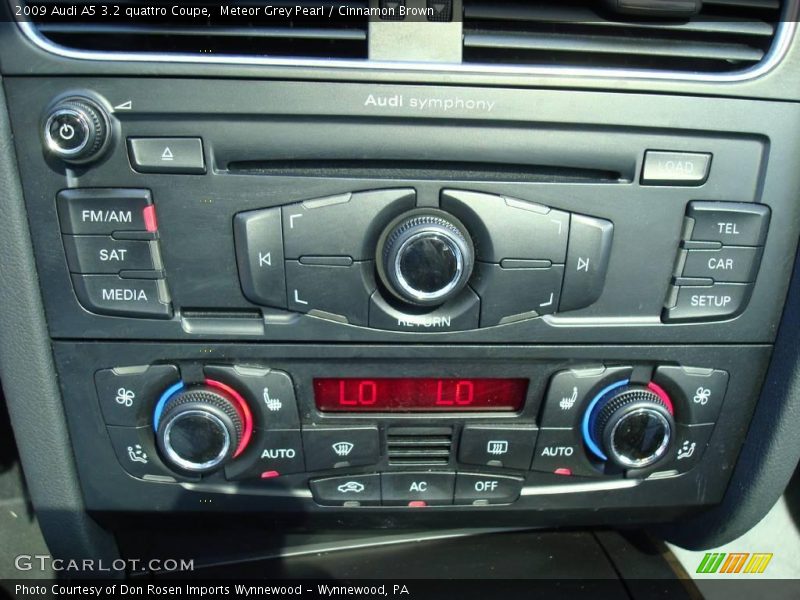 Meteor Grey Pearl / Cinnamon Brown 2009 Audi A5 3.2 quattro Coupe