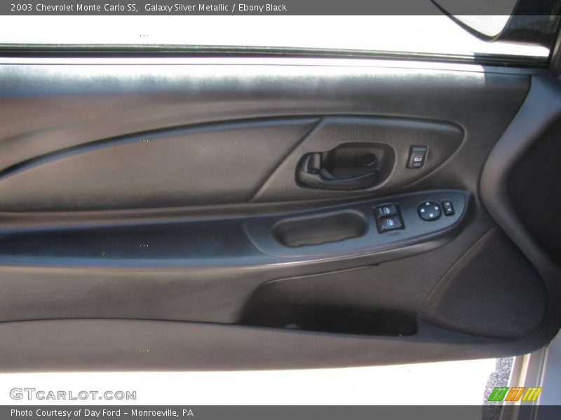 Galaxy Silver Metallic / Ebony Black 2003 Chevrolet Monte Carlo SS