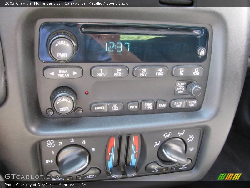 Galaxy Silver Metallic / Ebony Black 2003 Chevrolet Monte Carlo SS