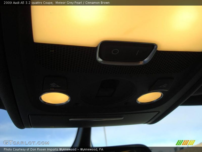 Meteor Grey Pearl / Cinnamon Brown 2009 Audi A5 3.2 quattro Coupe