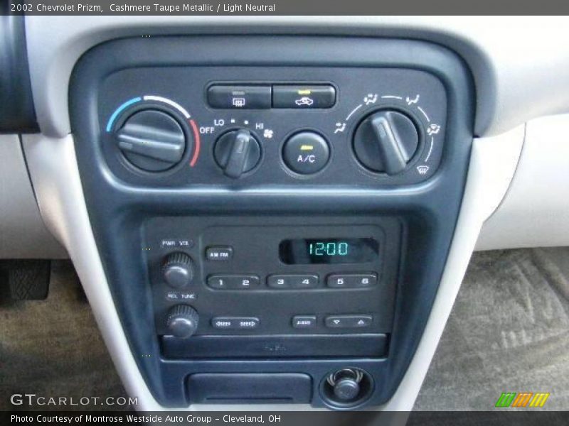 Cashmere Taupe Metallic / Light Neutral 2002 Chevrolet Prizm