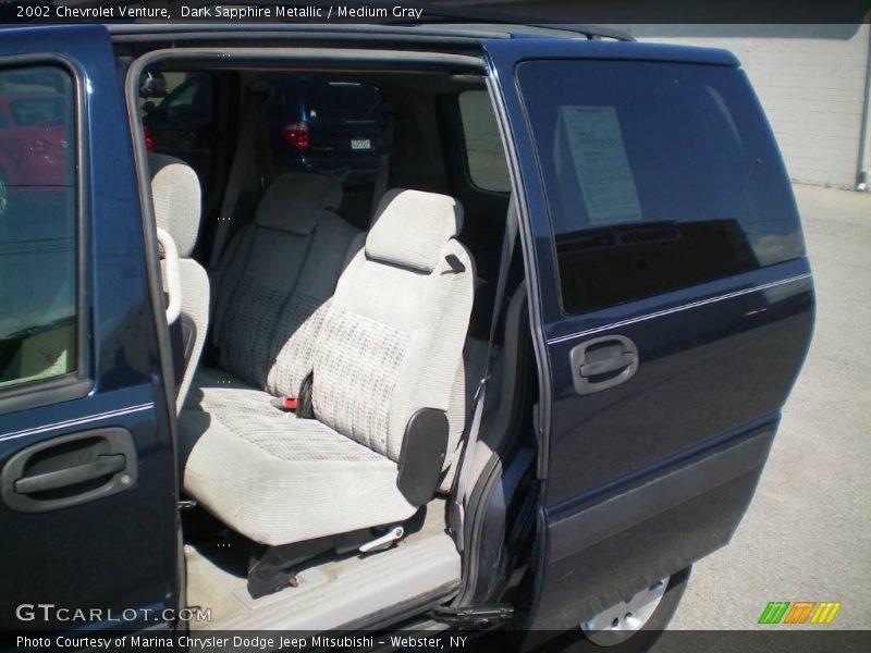 Dark Sapphire Metallic / Medium Gray 2002 Chevrolet Venture