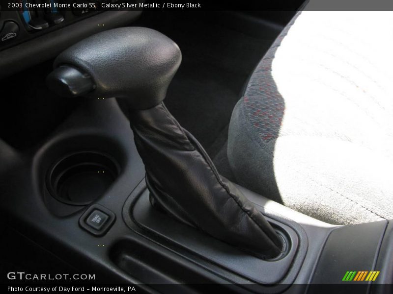 Galaxy Silver Metallic / Ebony Black 2003 Chevrolet Monte Carlo SS