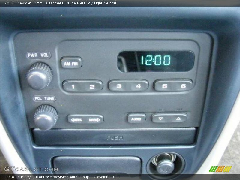 Cashmere Taupe Metallic / Light Neutral 2002 Chevrolet Prizm