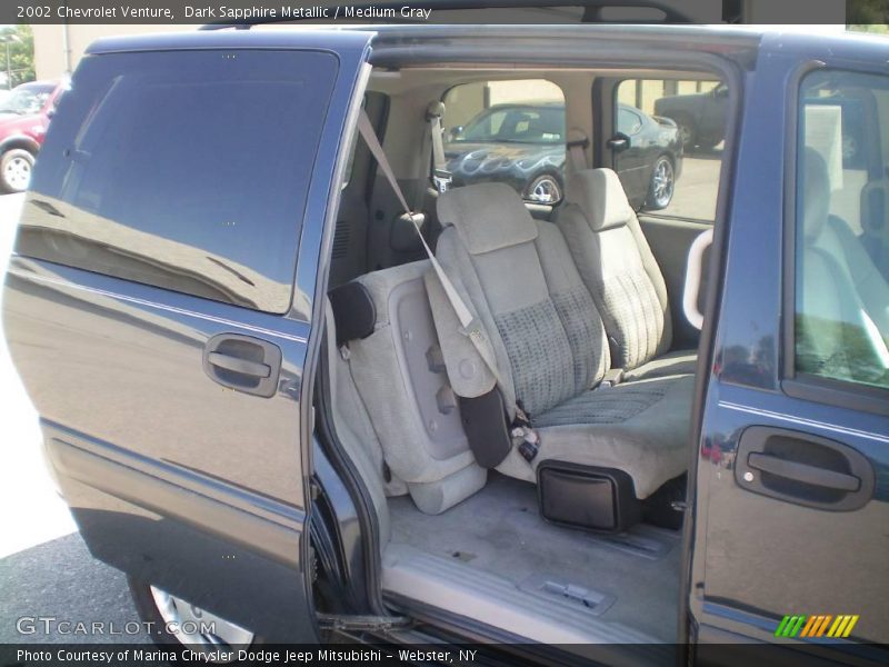 Dark Sapphire Metallic / Medium Gray 2002 Chevrolet Venture