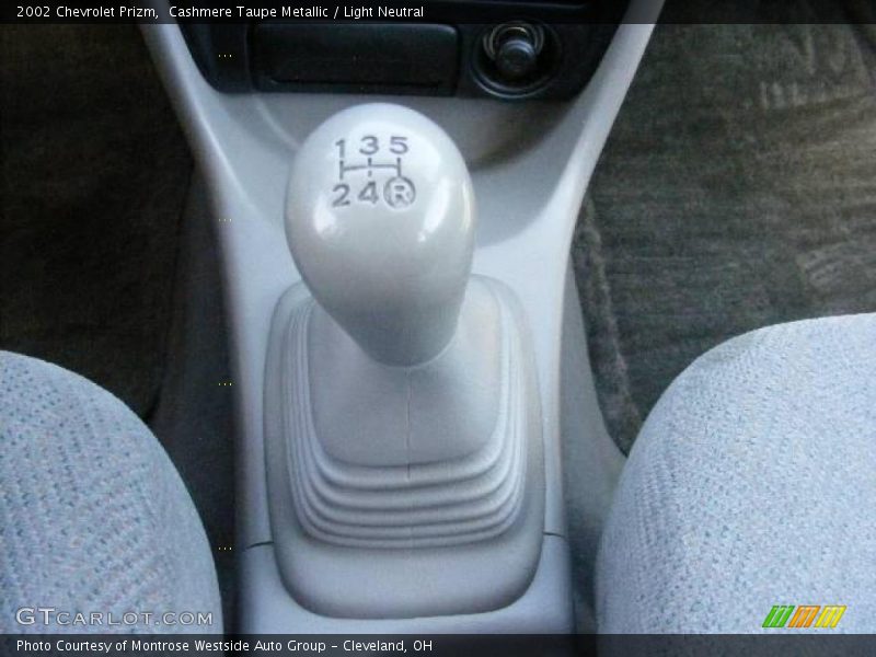 Cashmere Taupe Metallic / Light Neutral 2002 Chevrolet Prizm