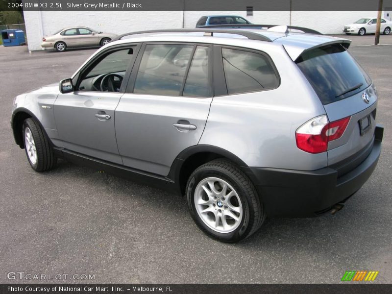 Silver Grey Metallic / Black 2004 BMW X3 2.5i