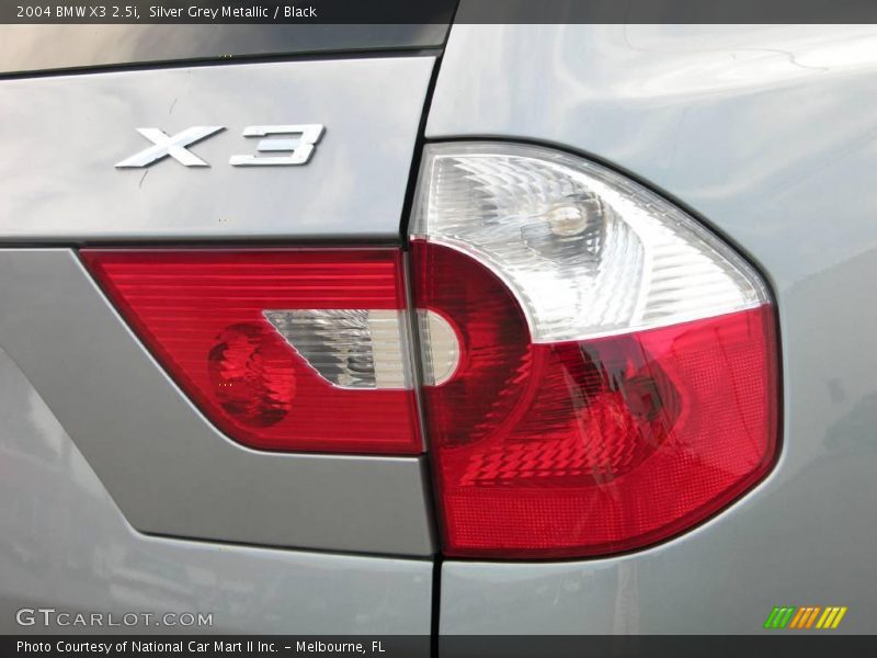 Silver Grey Metallic / Black 2004 BMW X3 2.5i