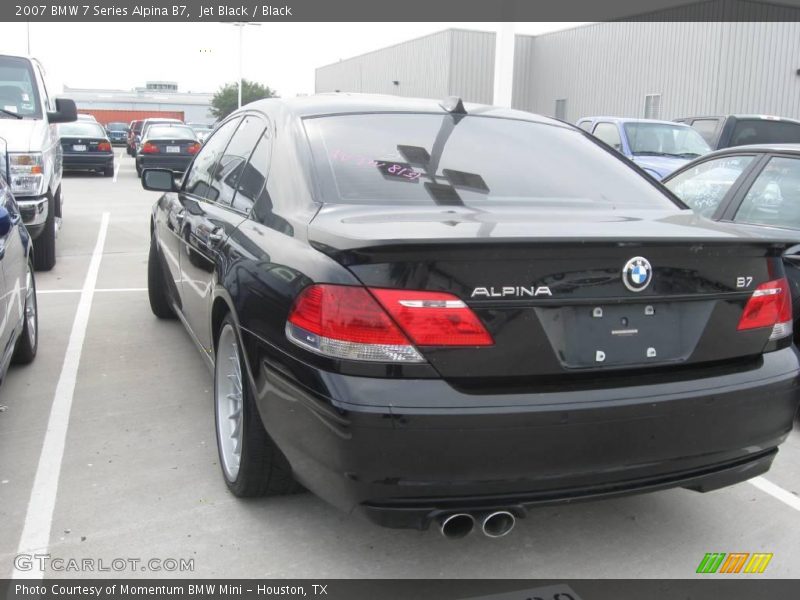 Jet Black / Black 2007 BMW 7 Series Alpina B7