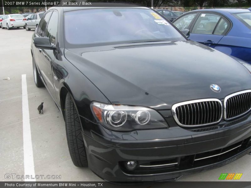 Jet Black / Black 2007 BMW 7 Series Alpina B7