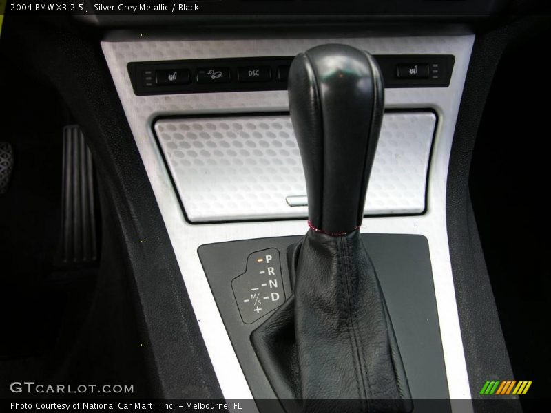 Silver Grey Metallic / Black 2004 BMW X3 2.5i