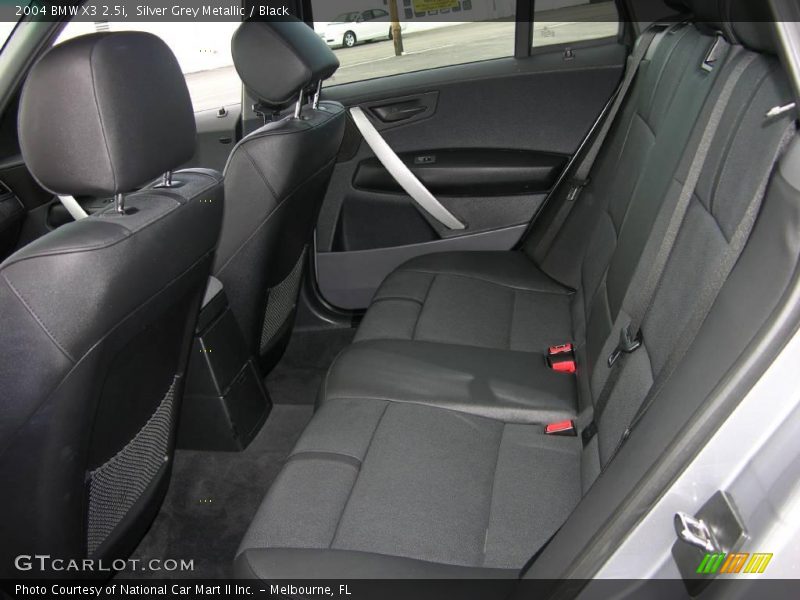 Silver Grey Metallic / Black 2004 BMW X3 2.5i