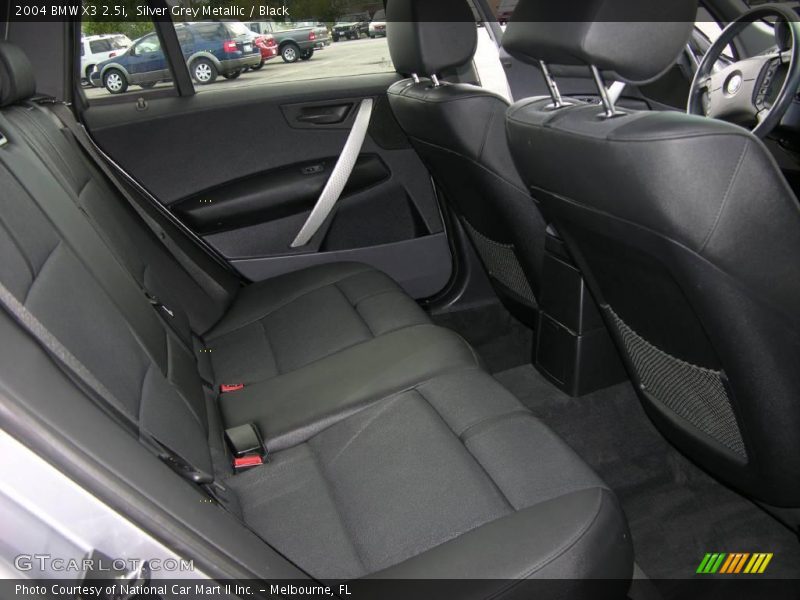 Silver Grey Metallic / Black 2004 BMW X3 2.5i
