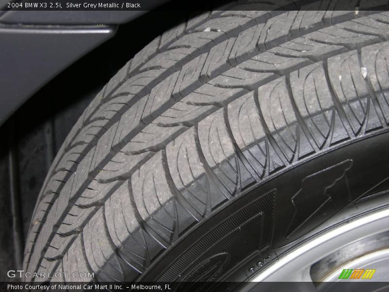 Silver Grey Metallic / Black 2004 BMW X3 2.5i