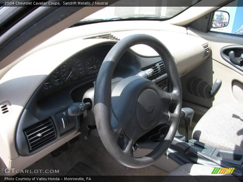 Sandrift Metallic / Neutral 2004 Chevrolet Cavalier Coupe