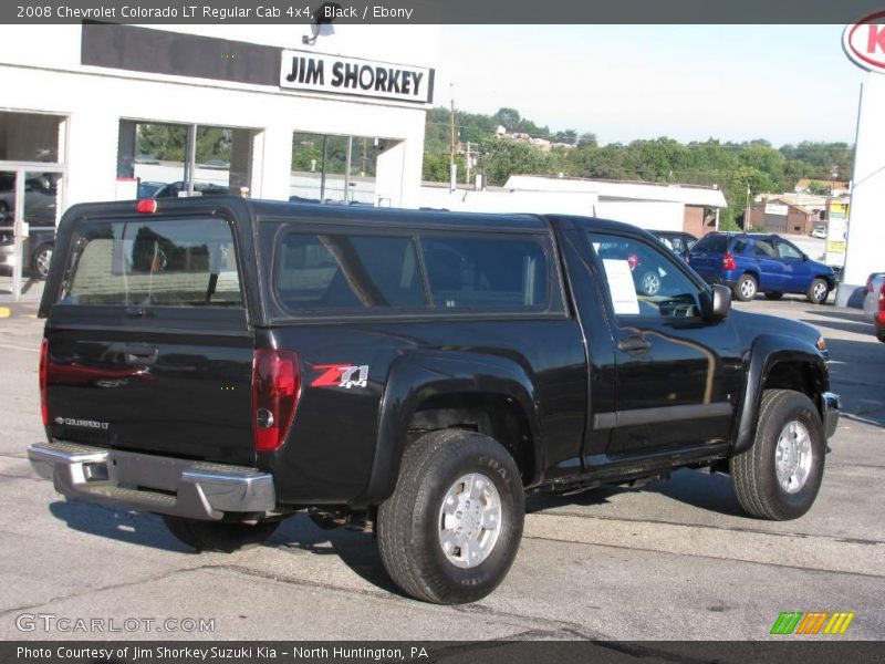 Black / Ebony 2008 Chevrolet Colorado LT Regular Cab 4x4