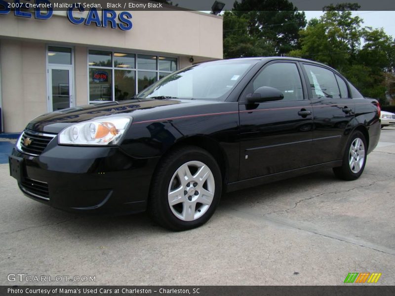 Black / Ebony Black 2007 Chevrolet Malibu LT Sedan