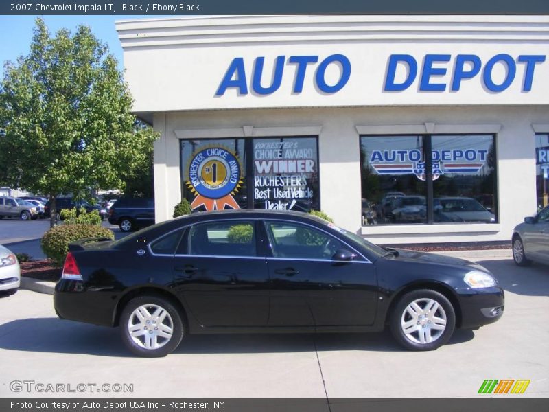 Black / Ebony Black 2007 Chevrolet Impala LT