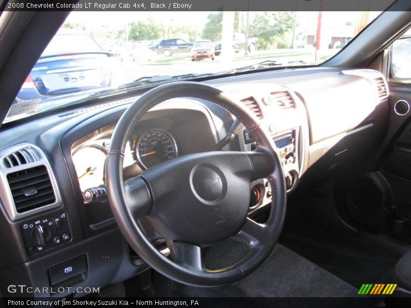 Black / Ebony 2008 Chevrolet Colorado LT Regular Cab 4x4