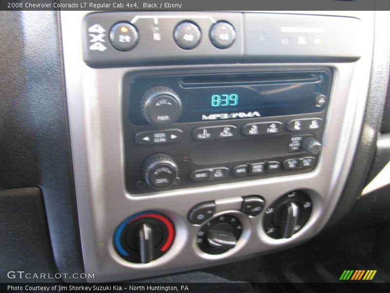 Black / Ebony 2008 Chevrolet Colorado LT Regular Cab 4x4