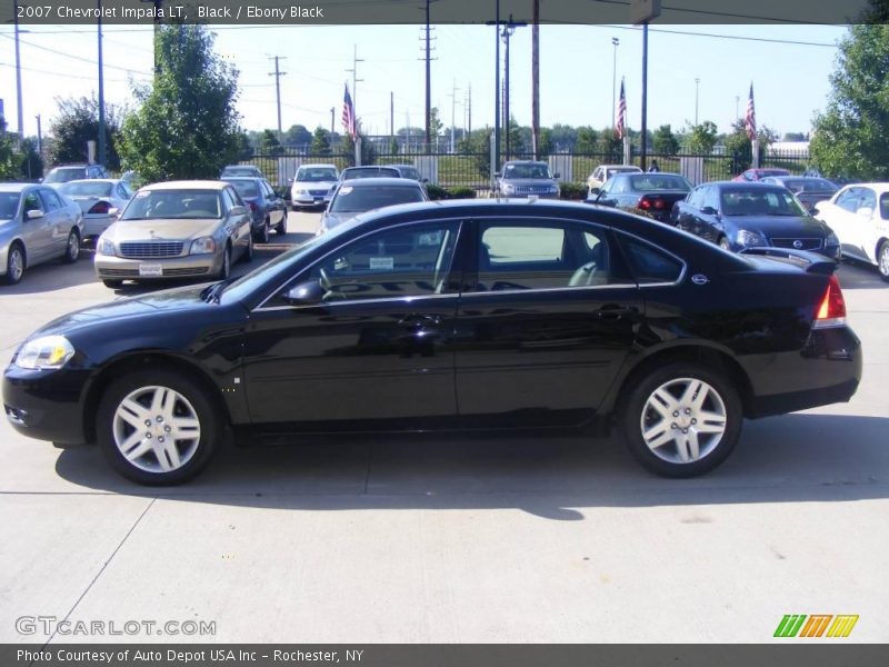 Black / Ebony Black 2007 Chevrolet Impala LT