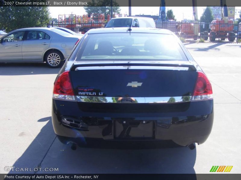 Black / Ebony Black 2007 Chevrolet Impala LT