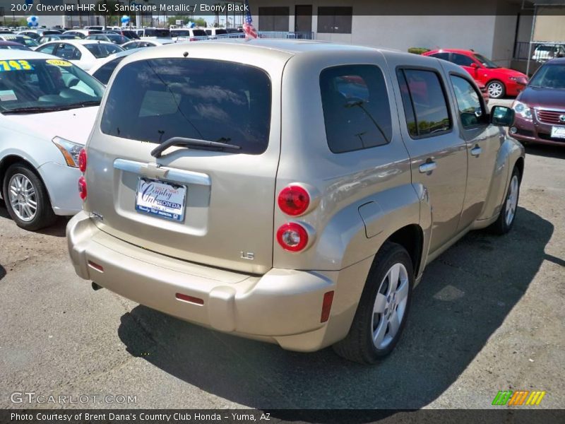 Sandstone Metallic / Ebony Black 2007 Chevrolet HHR LS