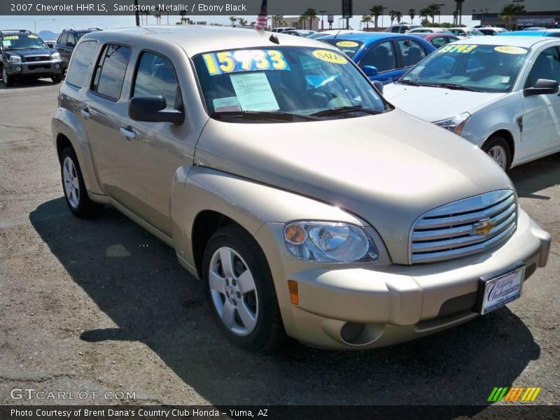 Sandstone Metallic / Ebony Black 2007 Chevrolet HHR LS