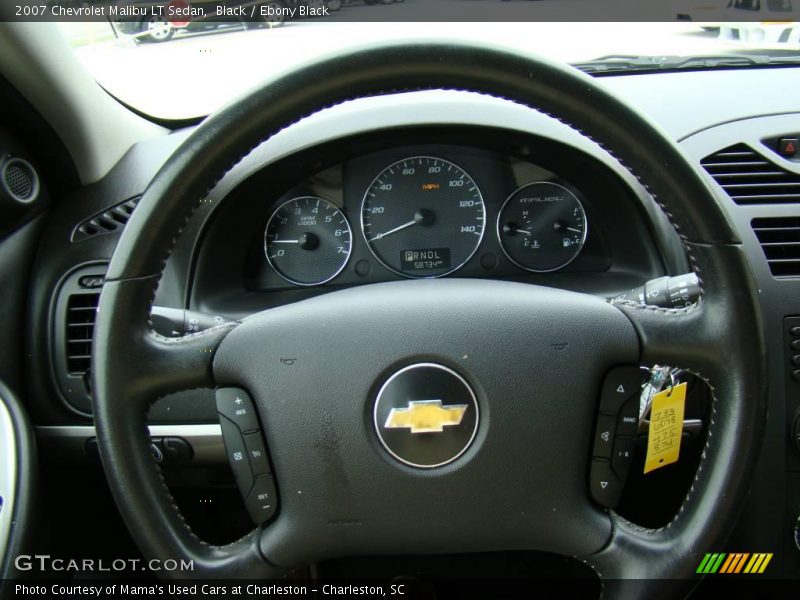 Black / Ebony Black 2007 Chevrolet Malibu LT Sedan