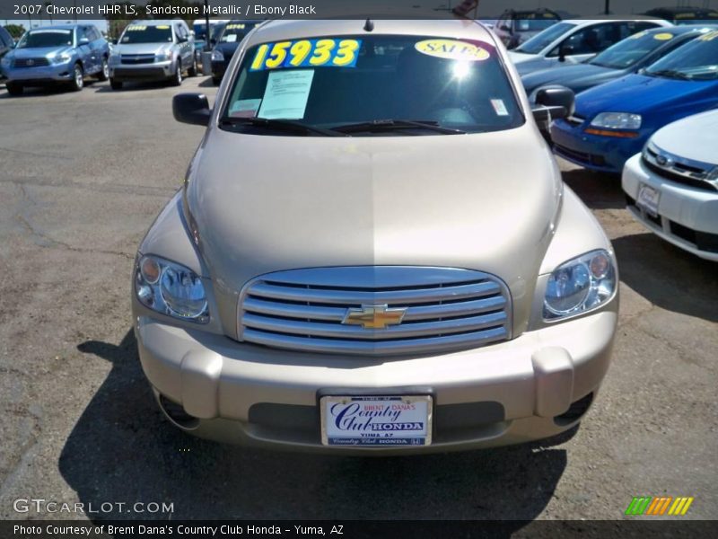 Sandstone Metallic / Ebony Black 2007 Chevrolet HHR LS