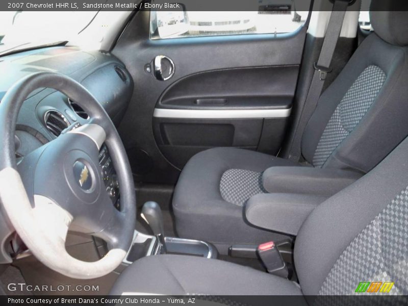 Sandstone Metallic / Ebony Black 2007 Chevrolet HHR LS