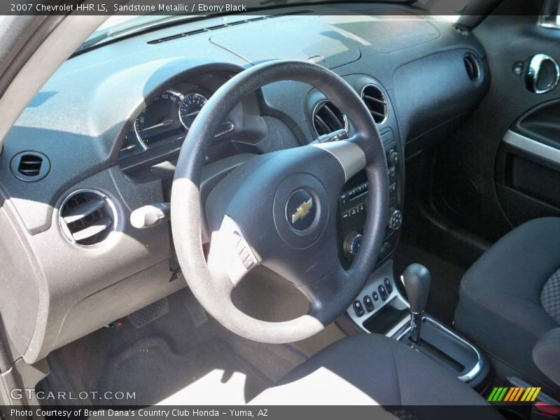 Sandstone Metallic / Ebony Black 2007 Chevrolet HHR LS