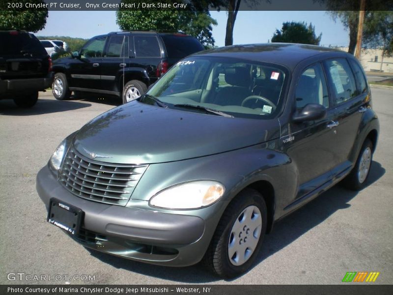 Onyx Green Pearl / Dark Slate Gray 2003 Chrysler PT Cruiser