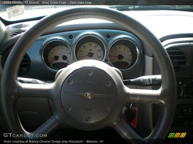 Onyx Green Pearl / Dark Slate Gray 2003 Chrysler PT Cruiser