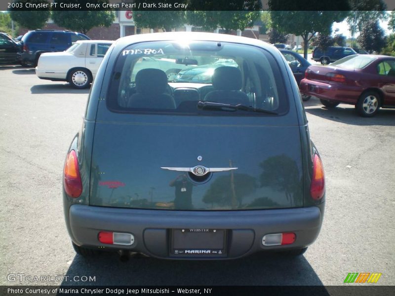 Onyx Green Pearl / Dark Slate Gray 2003 Chrysler PT Cruiser