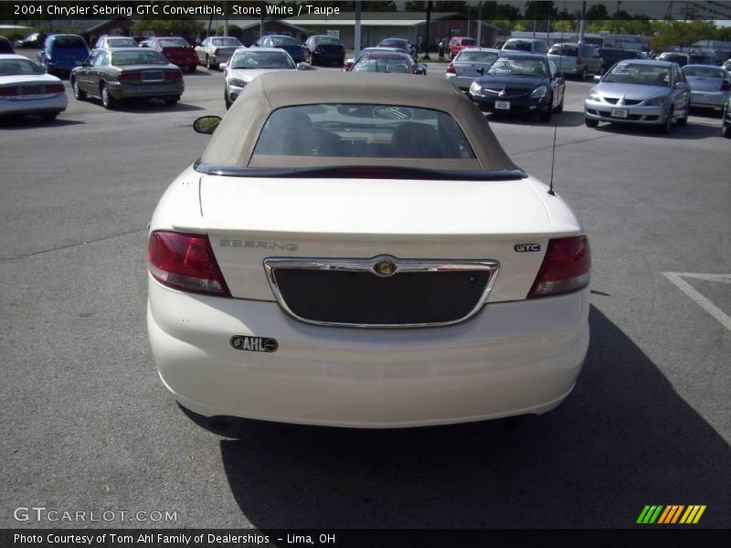 Stone White / Taupe 2004 Chrysler Sebring GTC Convertible