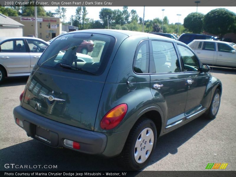 Onyx Green Pearl / Dark Slate Gray 2003 Chrysler PT Cruiser