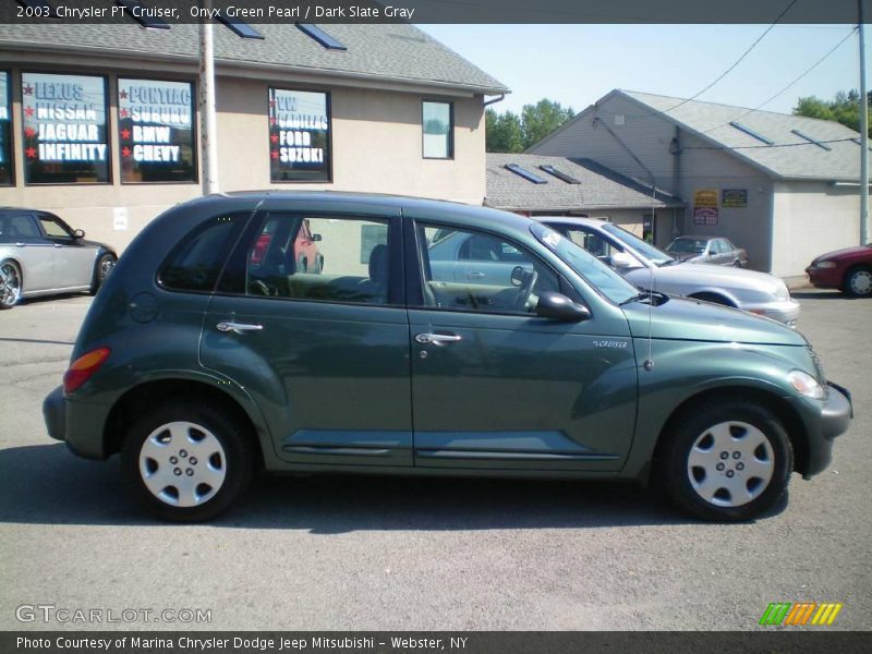 Onyx Green Pearl / Dark Slate Gray 2003 Chrysler PT Cruiser