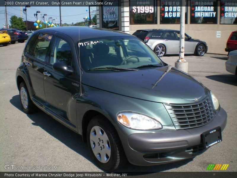 Onyx Green Pearl / Dark Slate Gray 2003 Chrysler PT Cruiser
