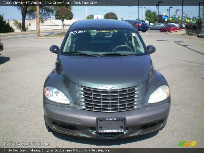 Onyx Green Pearl / Dark Slate Gray 2003 Chrysler PT Cruiser