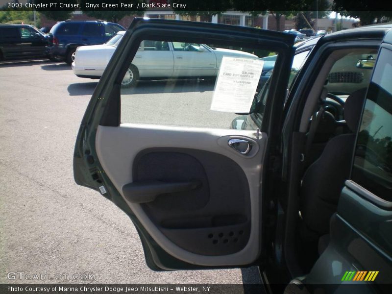 Onyx Green Pearl / Dark Slate Gray 2003 Chrysler PT Cruiser