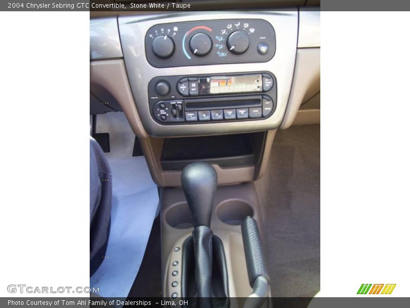 Stone White / Taupe 2004 Chrysler Sebring GTC Convertible