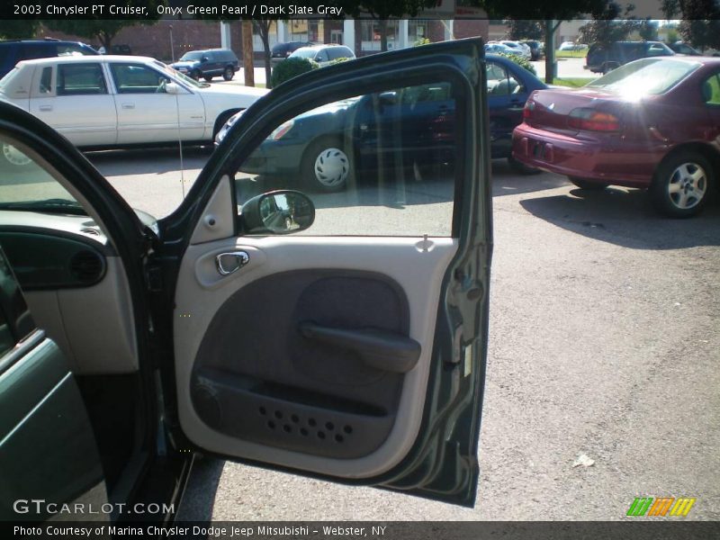 Onyx Green Pearl / Dark Slate Gray 2003 Chrysler PT Cruiser
