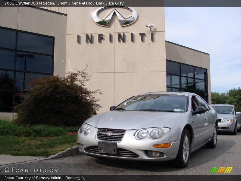 Bright Silver Metallic / Dark Slate Gray 2001 Chrysler 300 M Sedan