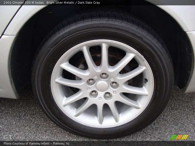 Bright Silver Metallic / Dark Slate Gray 2001 Chrysler 300 M Sedan