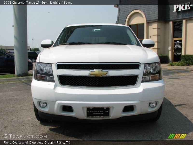Summit White / Ebony 2008 Chevrolet Tahoe LS